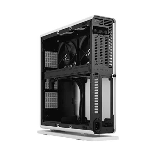 Case Fractal Design Ridge White mITX PCIe 4.0 (FD-C-RID1N-12) – Thiết Kế Slim Trắng Tinh Tế | Tối Ưu Không Gian